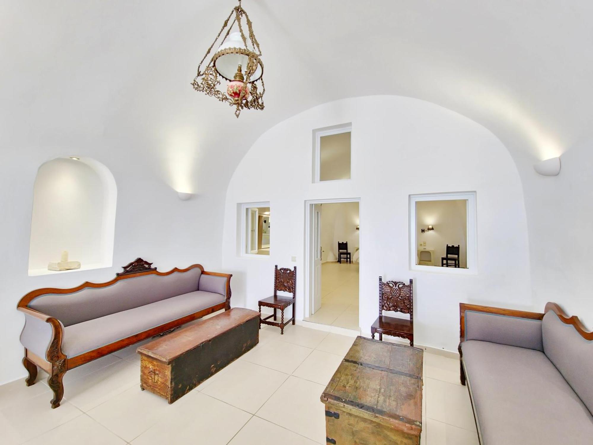 Karpimo Horizon - Caldera View With Private Hot Tub Vila Firostefani Exterior foto