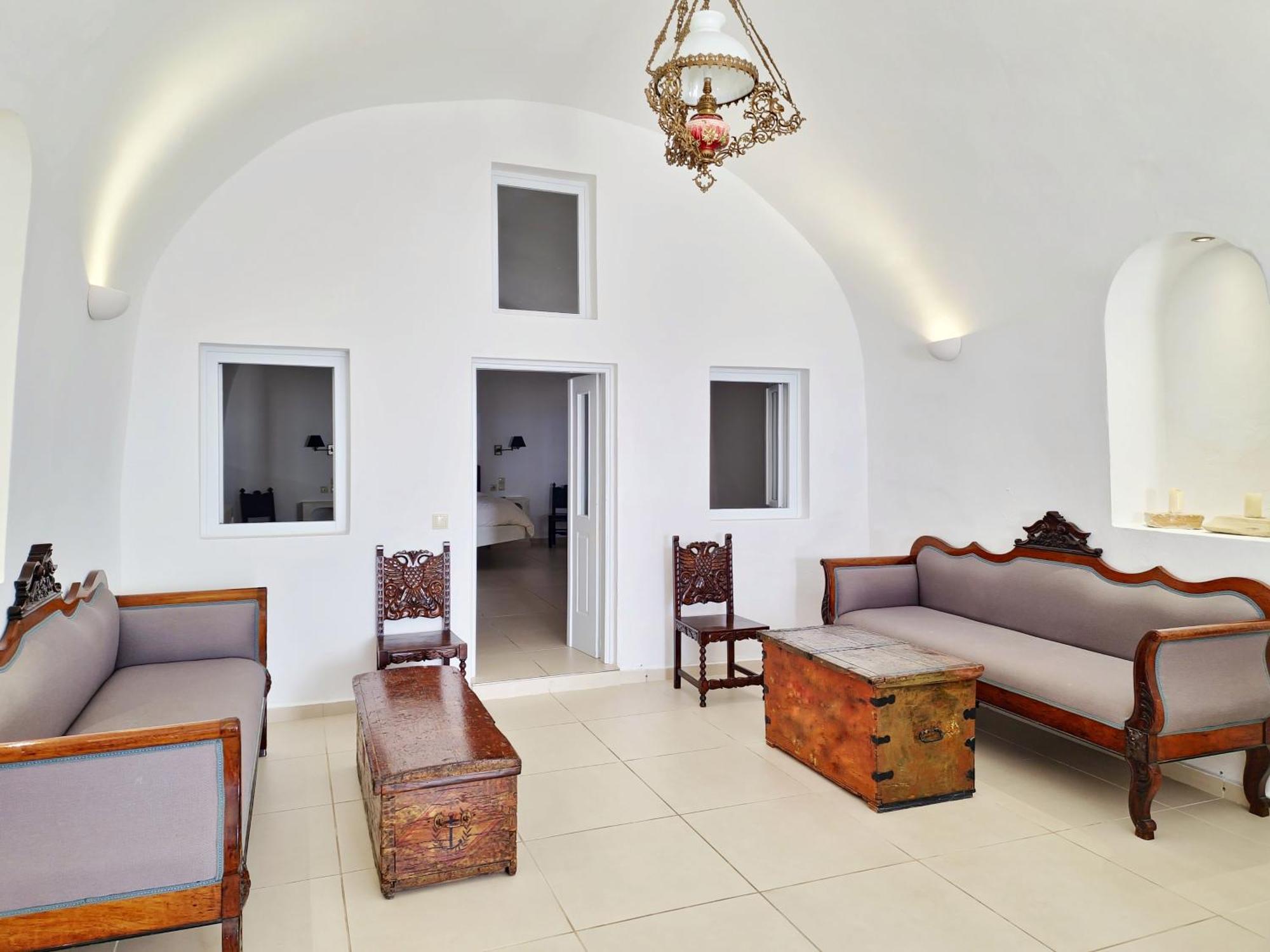 Karpimo Horizon - Caldera View With Private Hot Tub Vila Firostefani Exterior foto
