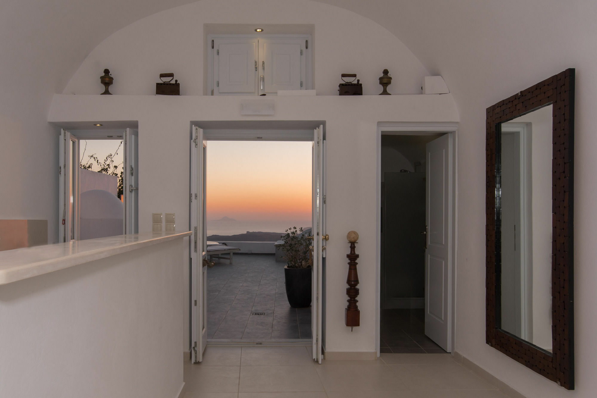 Karpimo Horizon - Caldera View With Private Hot Tub Vila Firostefani Exterior foto